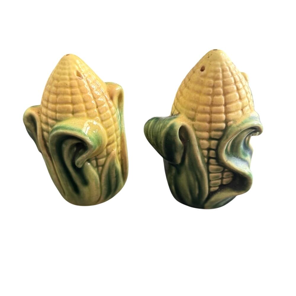 Vintage Stanford Corn‎ Salt And Pepper Shakers 1940s